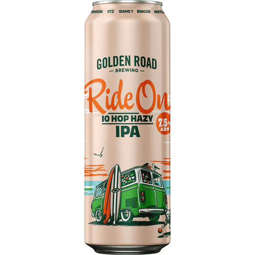 Golden Road Brewing Ride On 10 Hop Hazy IPA (19.2 OZ CAN)