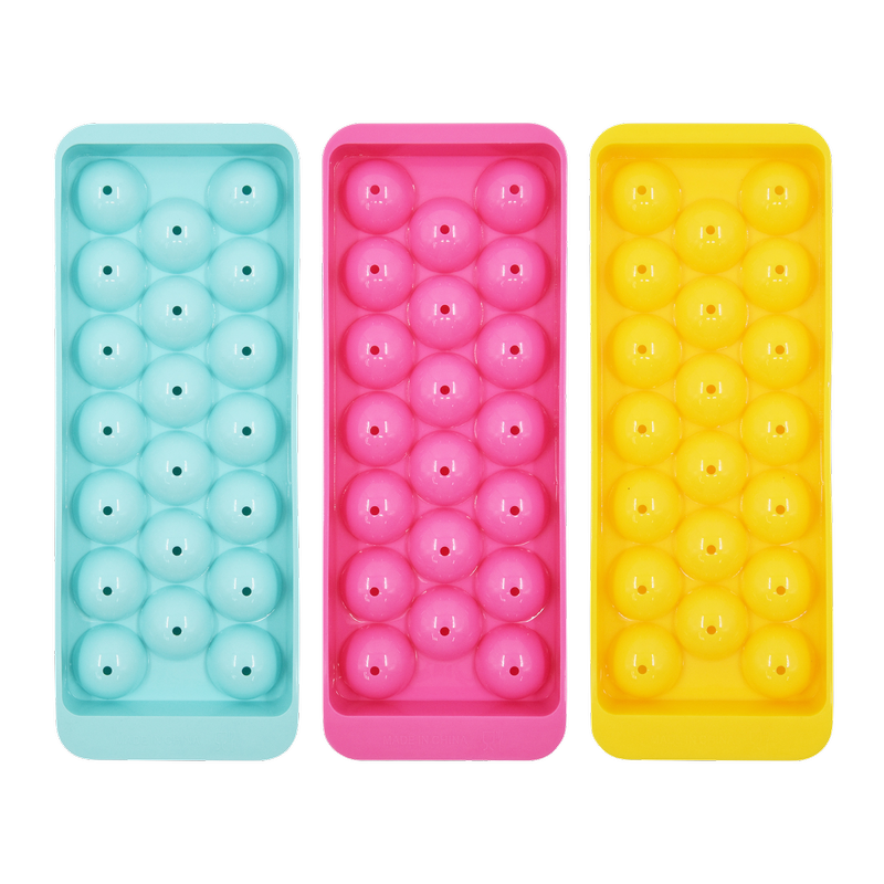 Nutmeg Brights Mini Ice Balls Tray, 1pcs