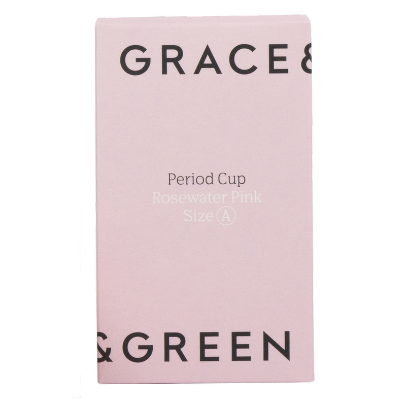 Grace & Green Period Cup Rosewater Pink Size A, 1pcs