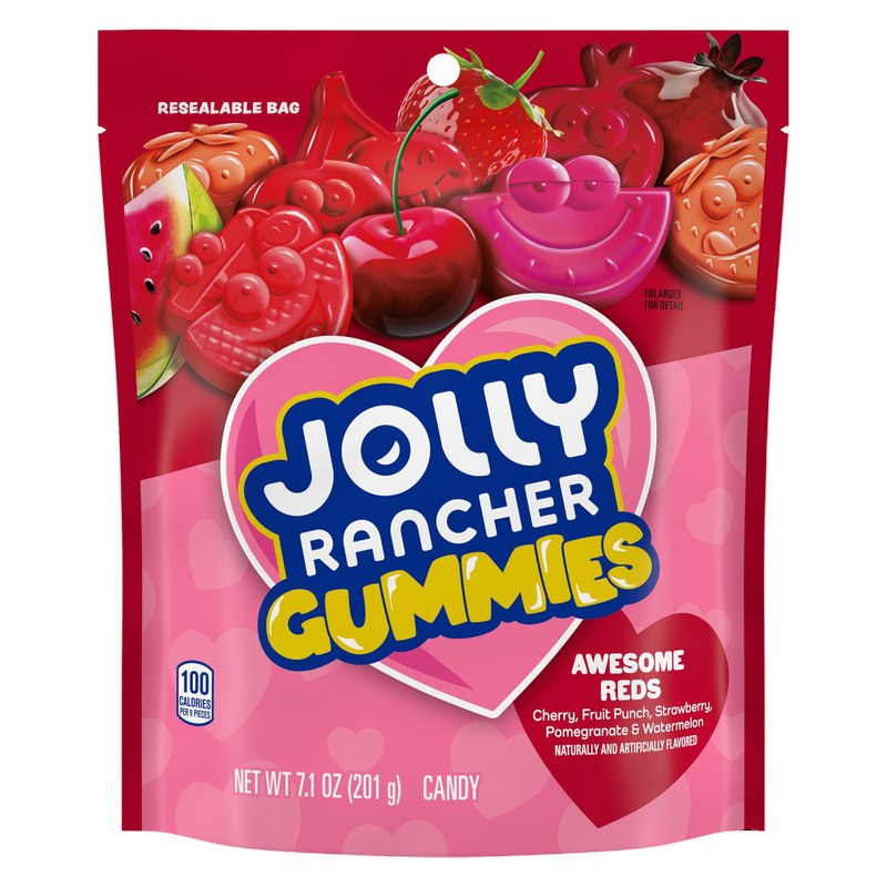 Jolly Rancher Gummies Awesome Reds, 7.1oz