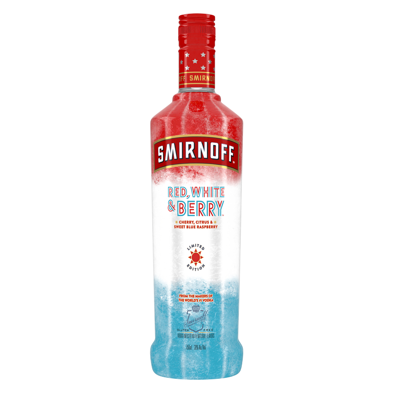 Smirnoff Red, White And Berry Vodka 750 Ml