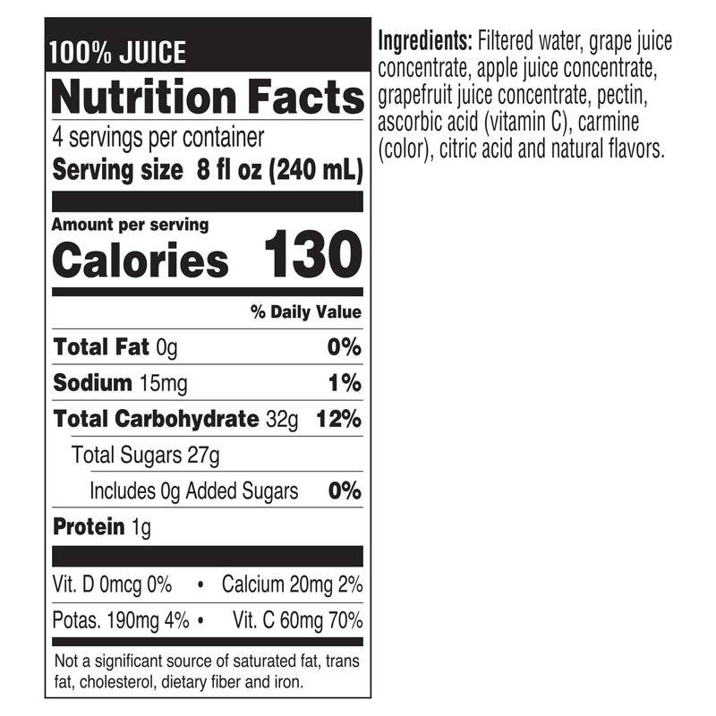 Tropicana Ruby Red Grapefruit Juice 32oz