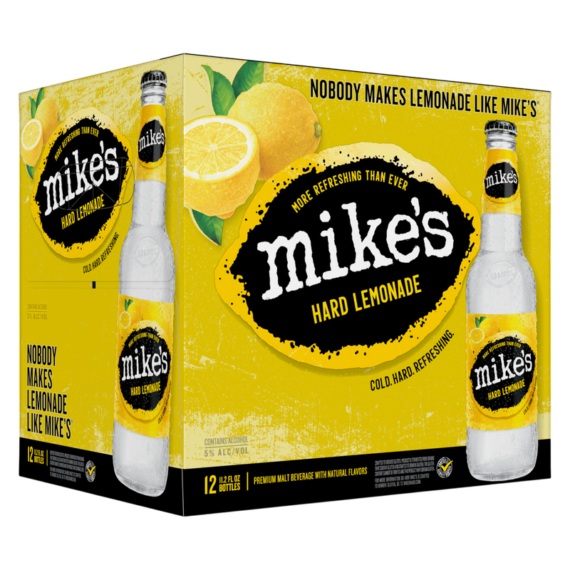 Mike's Hard Lemonade Original, 12 Pack, 11.2 fl oz Bottles, 5% ABV
