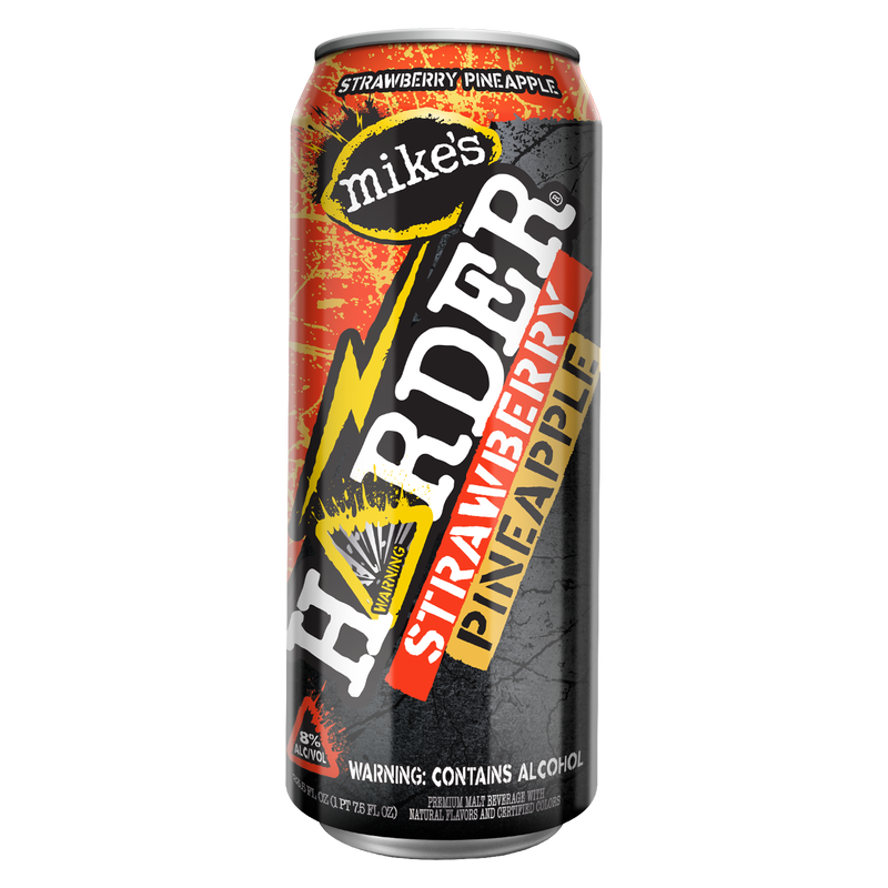 Mike's Harder Strawberry Pineapple Single 23.5oz Can 8% ABV