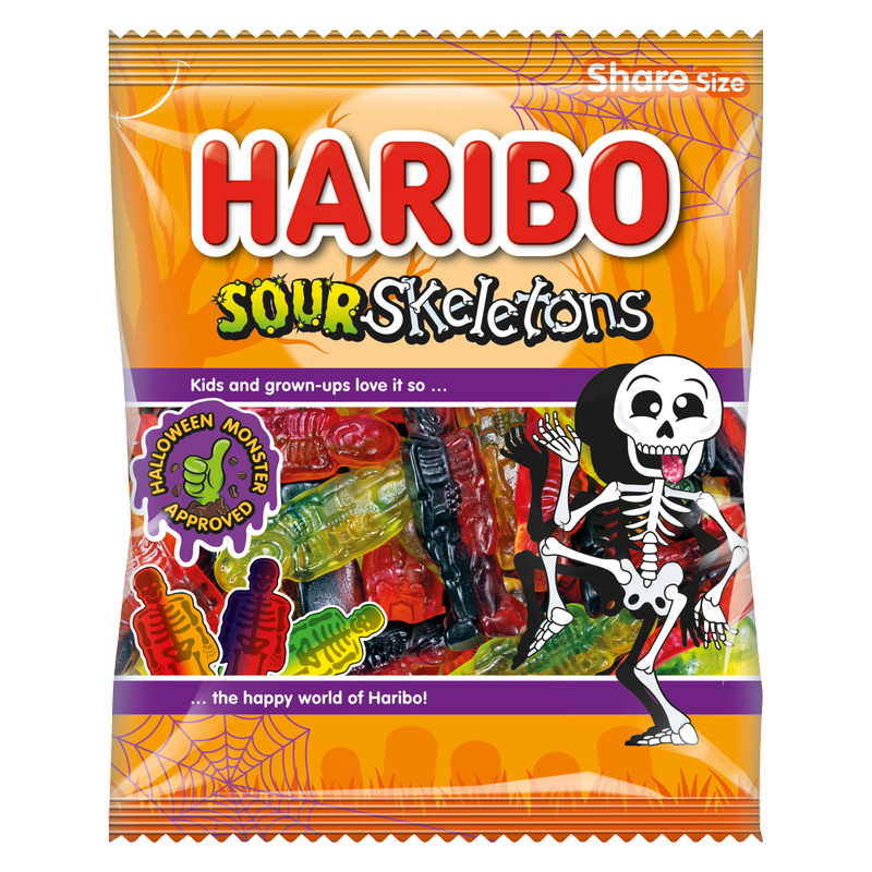 Haribo Sour Skeletons 160g