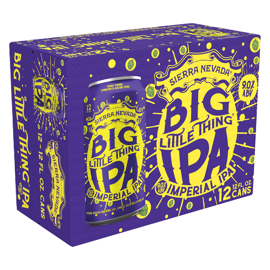 Sierra Nevada Brewing Co. Big Little Thing Imperial IPA 12pk 12oz Can 9% ABV