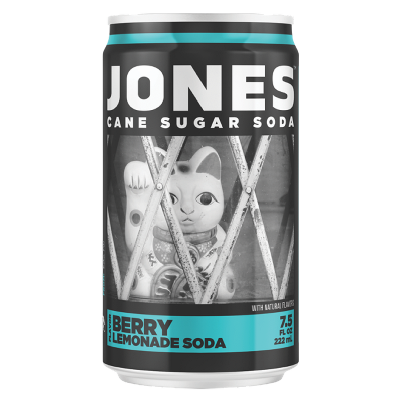 Jones Soda Berry Lemonade Mini Cans 4pk 7.5oz