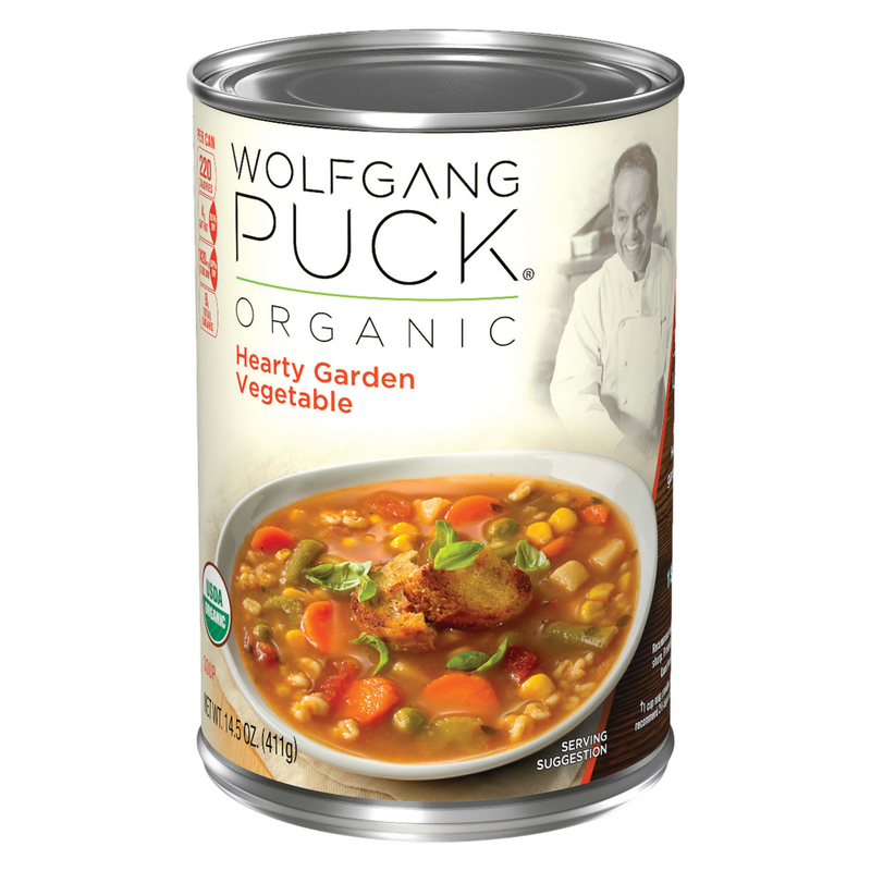 Wolfgang Puck Organic Hearty Garden Vegetable Soup 14.5oz