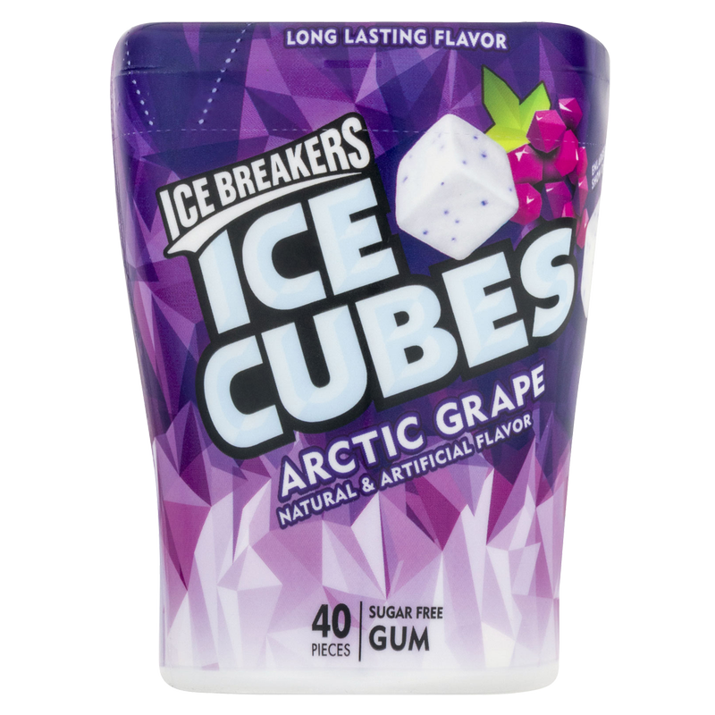 Ice Breakers Ice Cubes Artic Grape Bottle