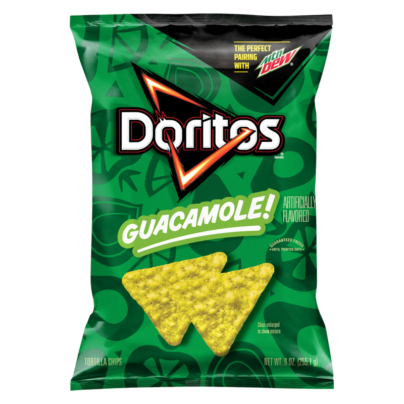 Doritos Tortilla Chips Guacamole, 9oz