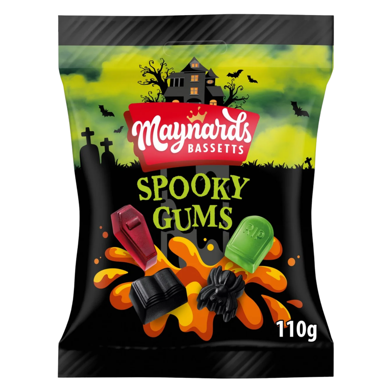 Maynards Bassetts Spooky Wine Gums, 110g
