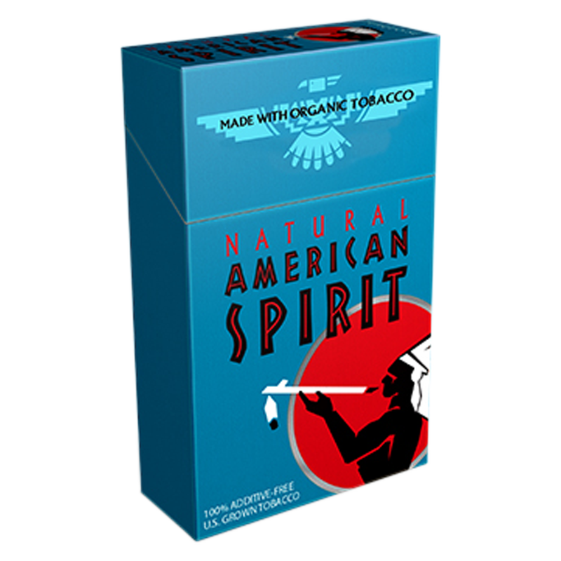 American Spirit Organic Turquoise Cigarettes 20ct Box 1pk