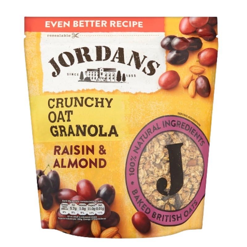 Jordans Raisin & Almond Crunchy Oat Granola, 750g