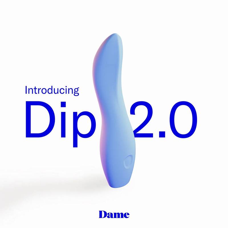 Dip 2.0, Versatile Vibrator, Periwinkle