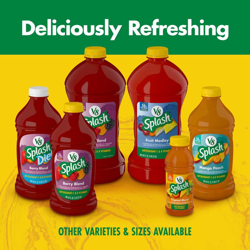 V8 Splash Strawberry Kiwi 16 oz