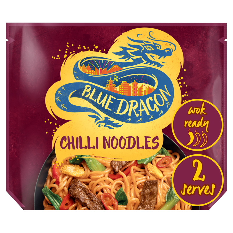 Blue Dragon Chilli Wok Ready Noodles, 300g