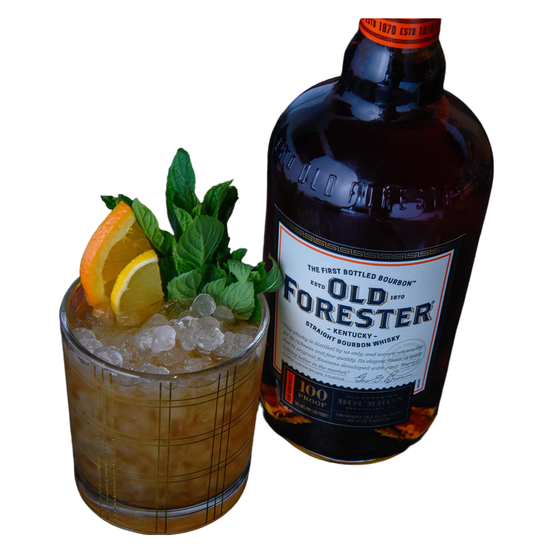 Old Forester 100 Proof Kentucky Straight Bourbon Whisky, 1.75 L Bottle, 100 Proof
