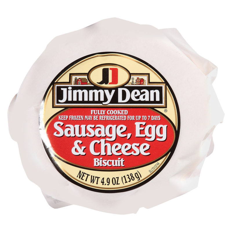 Jimmy Dean Sausage, Egg, & Cheese Biscuit Sandwich 4.9oz