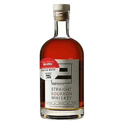 2BAR BevMo! Single Barrel Bourbon Whiskey 750ml (80 Proof)