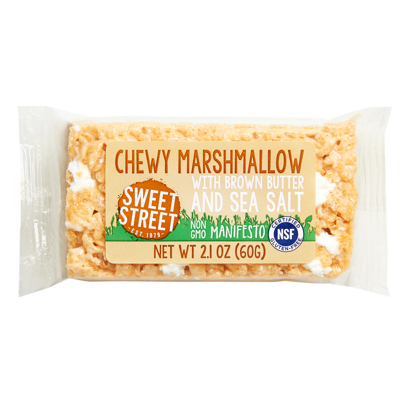 Sweet Street Chewy Marshmallow with Brown Butter and Sea Salt Bar 2.1oz