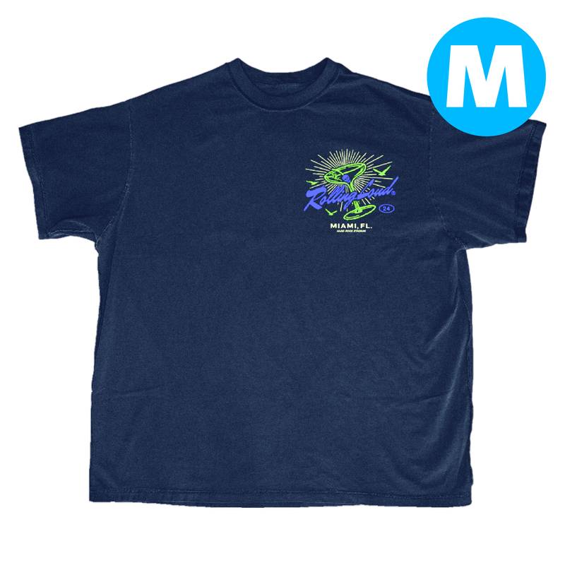 Rolling Loud Miami 24 On the Rocks Tee-Size Medium