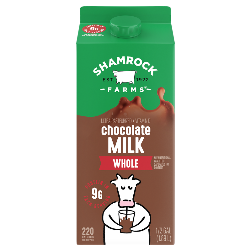 Shamrock Farms Whole Chocolate Milk 64oz