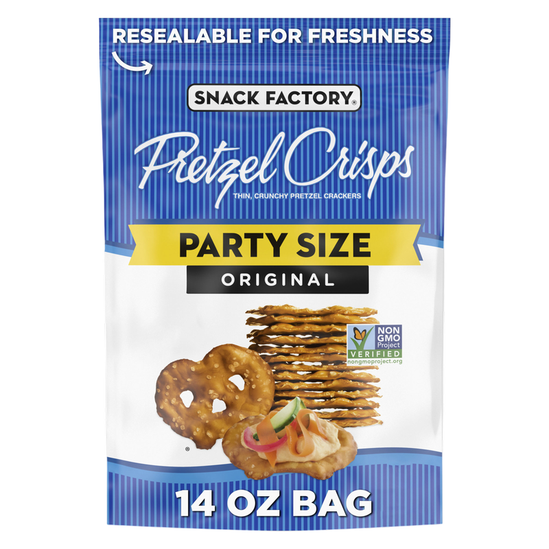 Snack Factory Original Pretzel Crisps, 14oz