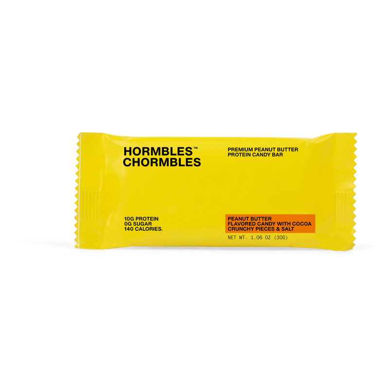 Hormbles Chormbles Salted Peanut Butter Protein Candy Bar, 1.16oz