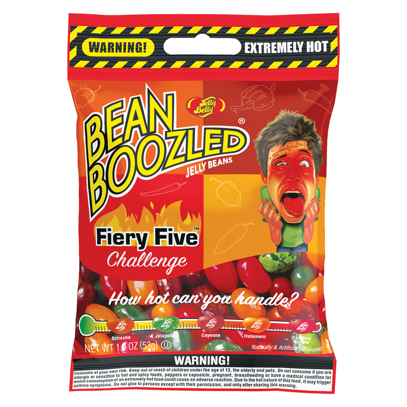 Jelly Belly Beanboozled Fiery Five Jelly Beans 1.9oz