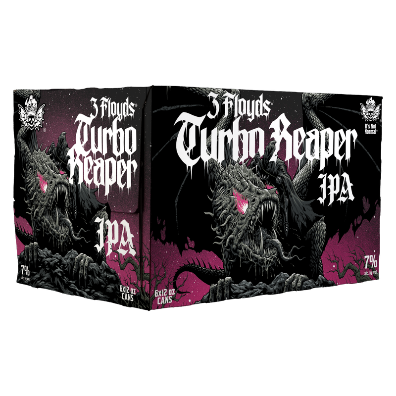 Three Floyds Turbo Reaper IPA 6pk 12oz Can 7% ABV