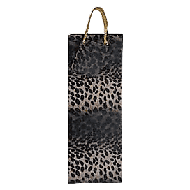 Leopard Print Bottle Bag