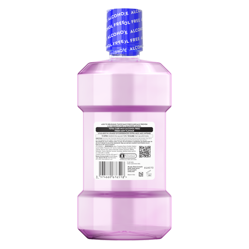 Listerine Total Care Milder Taste, 500ml