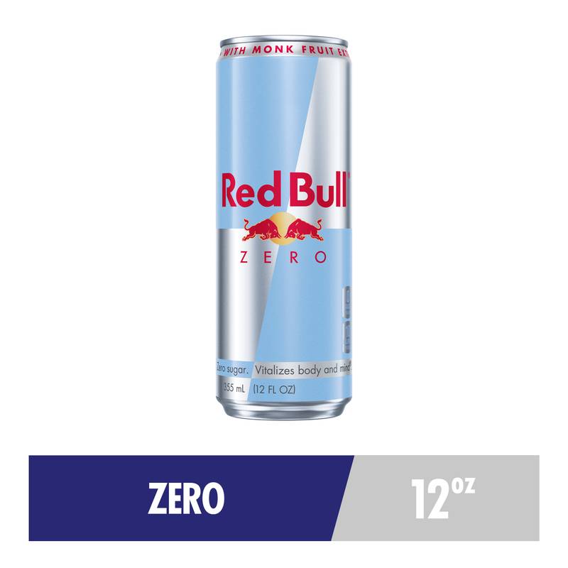 Red Bull Energy Drink Zero 12oz Can