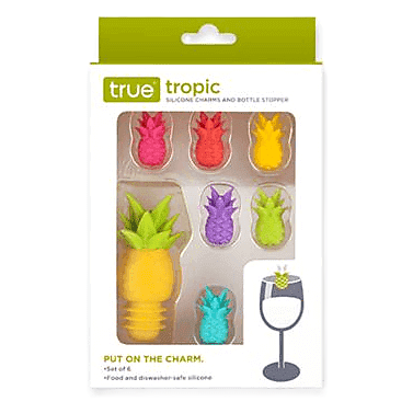 True Fabrications Pineapple Charms With Stopper