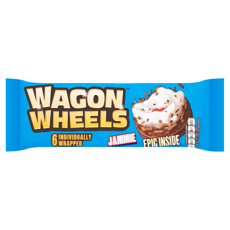 Wagon Wheels Jammie 6pk, 229g