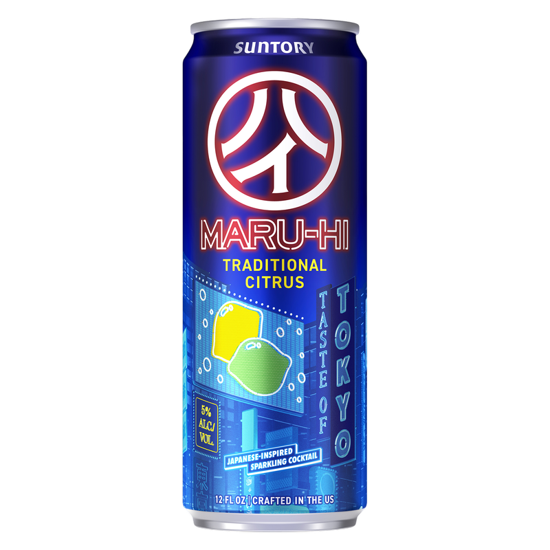 Suntory Maru-Hi Traditional Citrus 12pk 12oz Can 5% ABV 