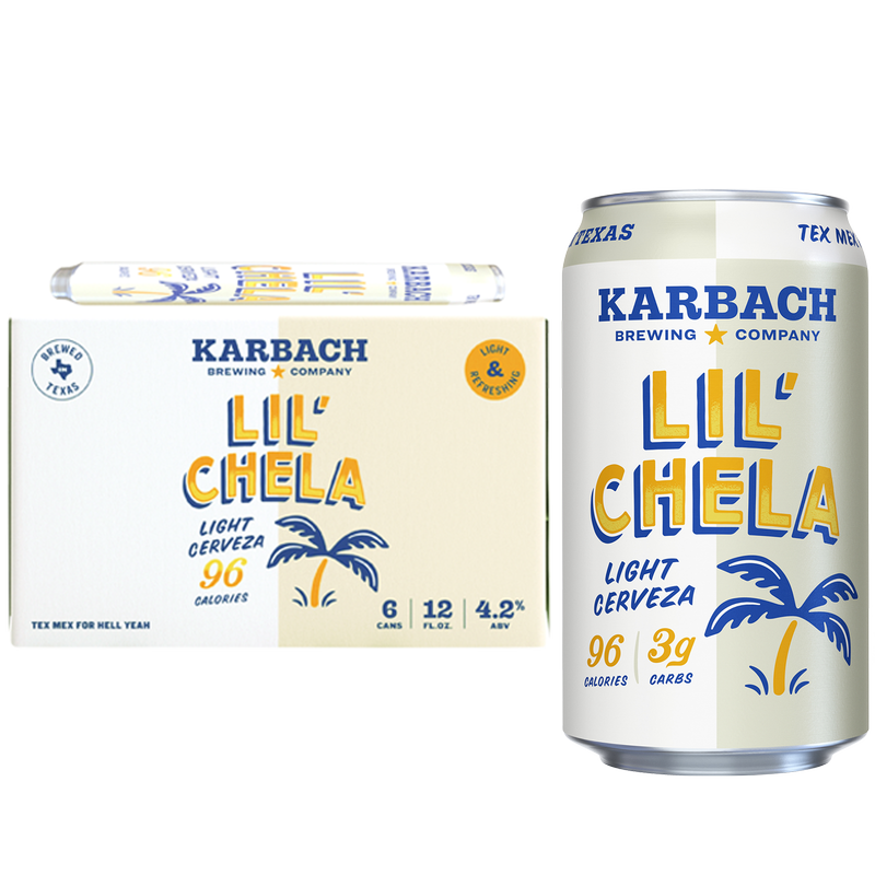 Karbach Brewing Lil Chela Light Cerveza 6pk 12oz Can
