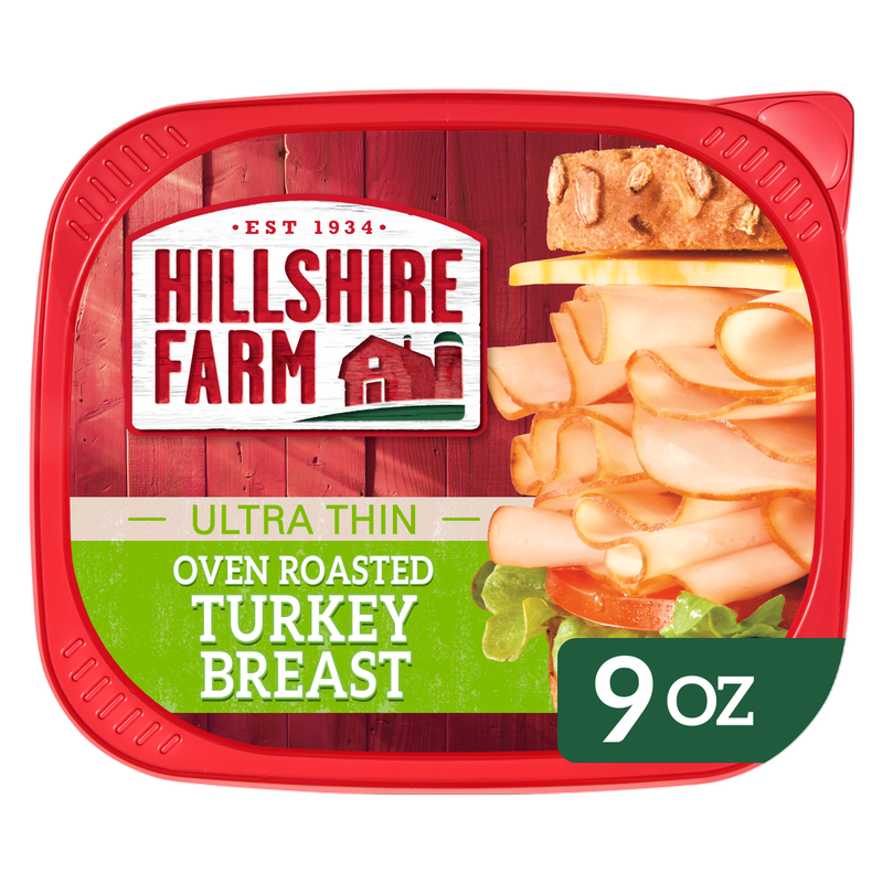 Hillshire Farm Ultra Thin Sliced Oven Roasted Turkey Breast - 9oz