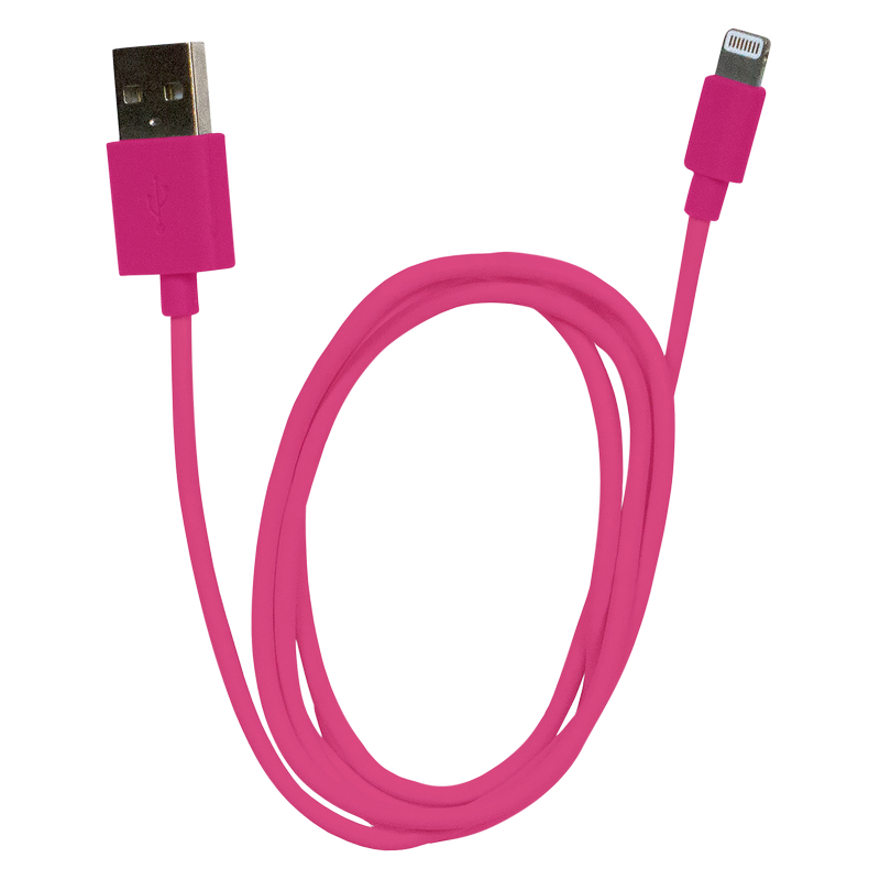 Apple Certified iPhone Lightning USB Cable Pink