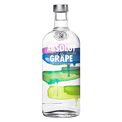 Absolut Grape Vodka 750ml