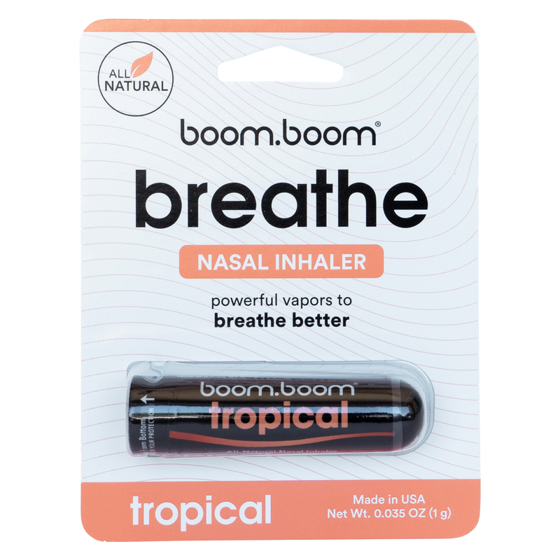 BoomBoom Breathe Tropical Nasal Inhaler