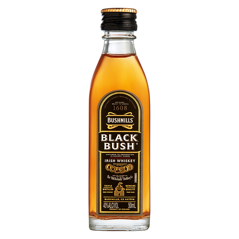 Bushmills Black Bush Whiskey 50ml (80 Proof)
