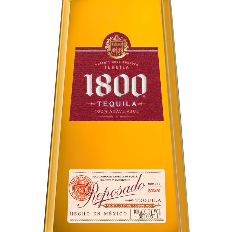 1800 Tequila Reposado 1L (80 Proof) - Delivered In As Fast