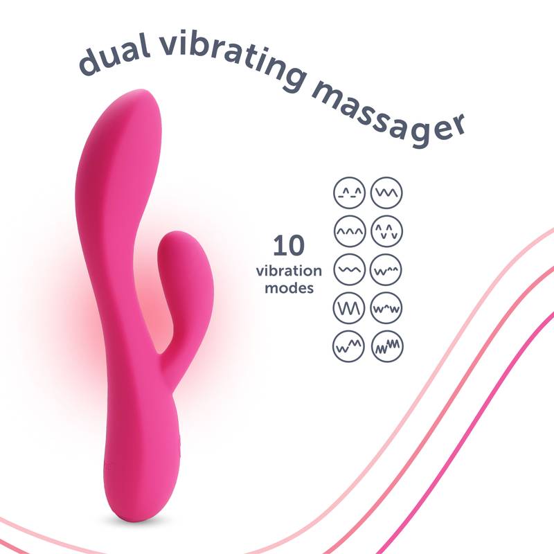 plusone dual vibrating massager charger 6704 plusOne Dual Vibrating Massager Full Instruction Manual 181105 main image 1