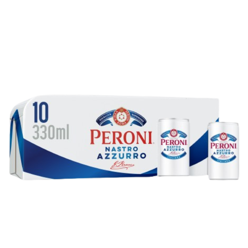 Peroni Nastro Azzurro, 10 x 330ml