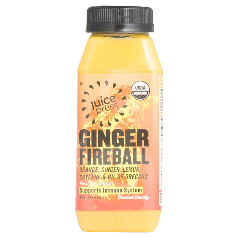 Juice Press Ginger Fireball 8.5oz Btl