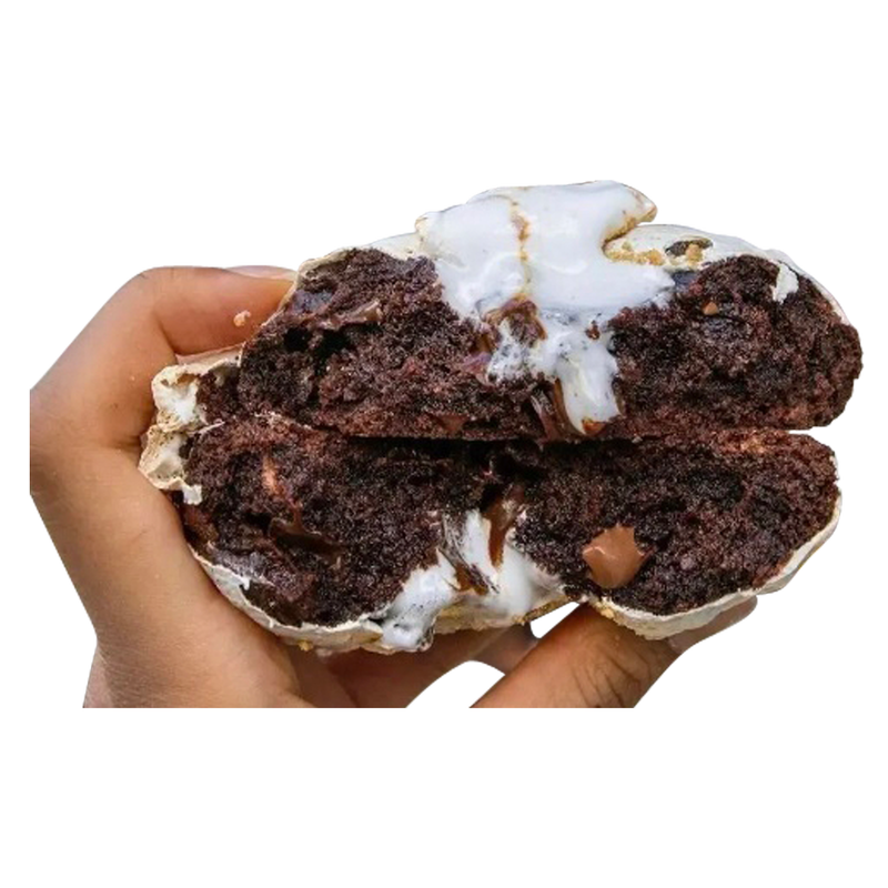 Gooey on the Inside Dark Chocolate Caramel S'mores Cookie Bites 4-Pack