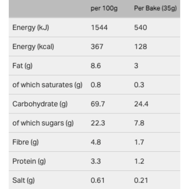 Go Ahead 6 Fruit & Oat Bakes Apple, 210g