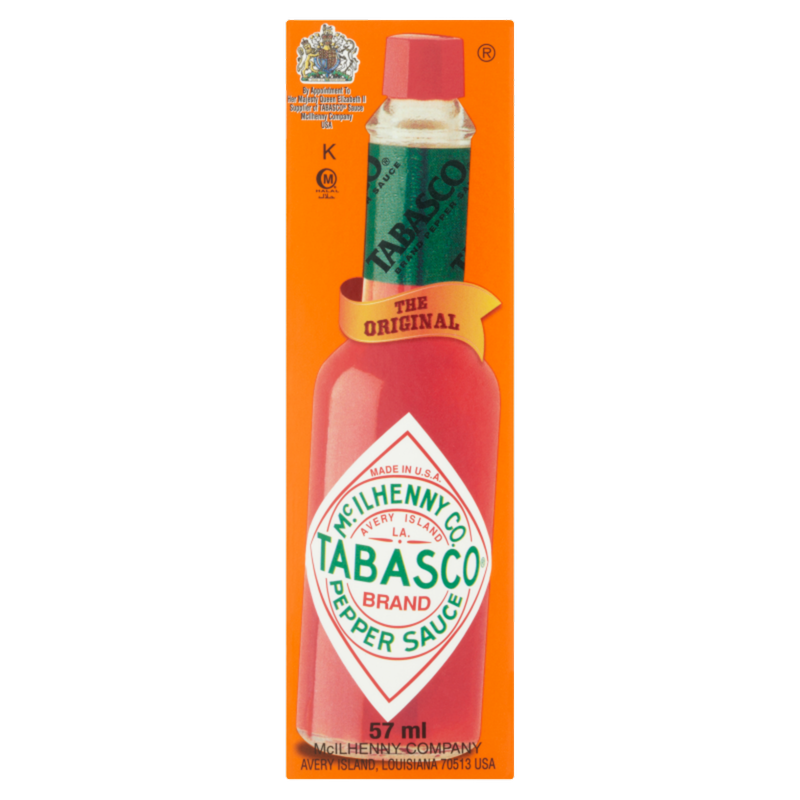 Tabasco Original Red Pepper Hot Sauce, 57ml