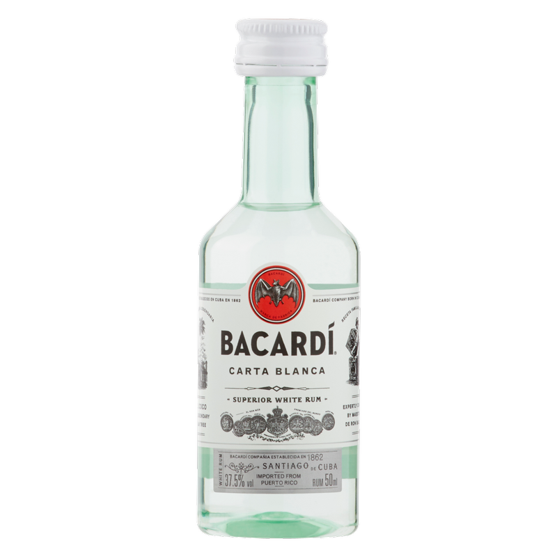 Bacardi Carta Blanca White Rum, 5cl